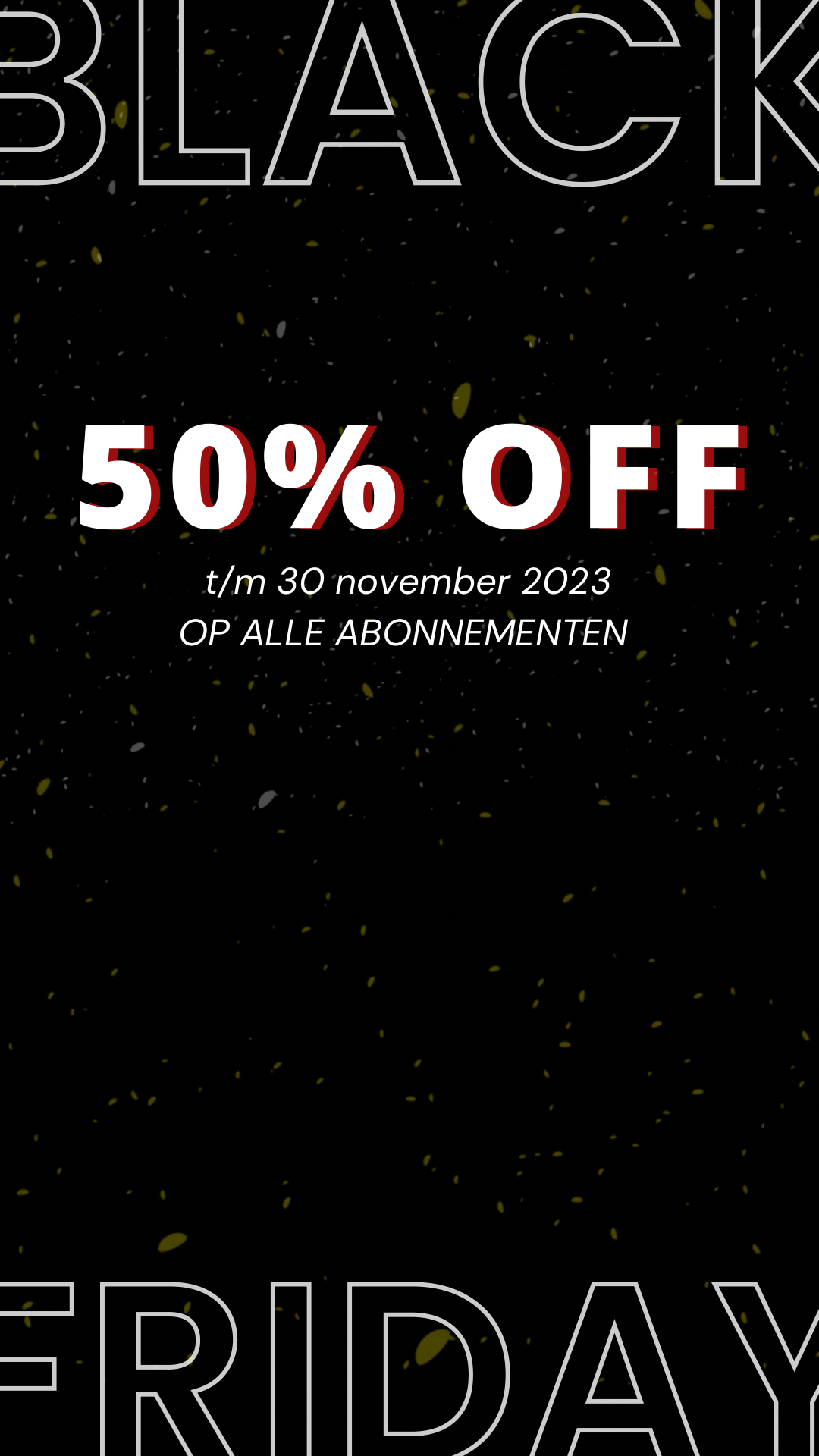 BLACK FRIDAY